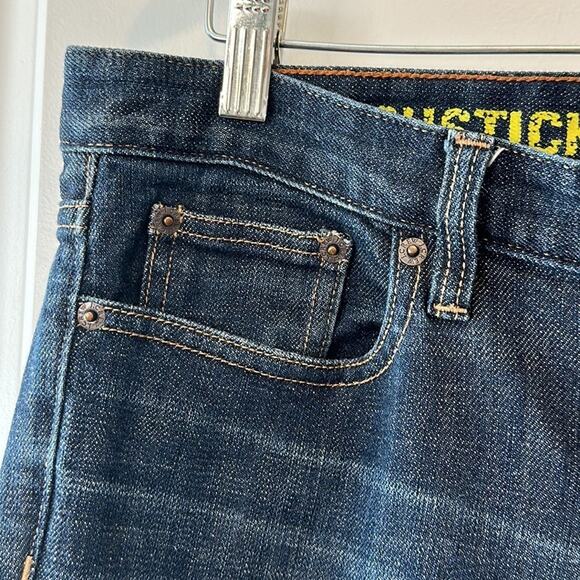 J. Crew Dark Wash Matchstick Denim Stretch Jeans Size 32S - Picture 4 of 8